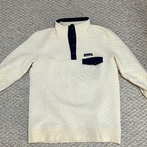 T-Snap quilted pullover